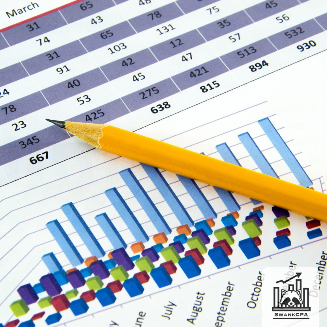 image of graphs showing financial growth