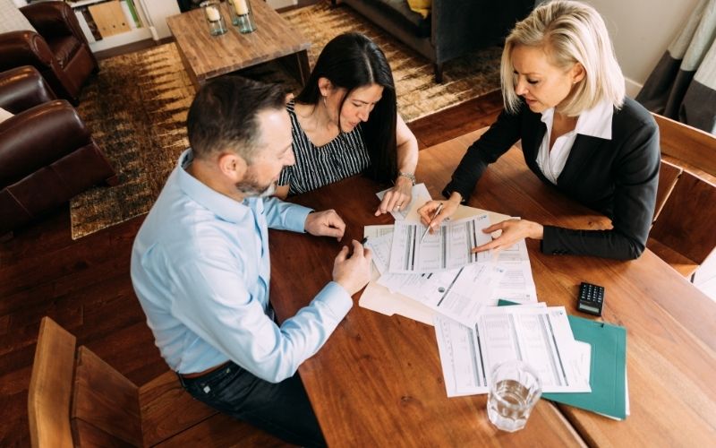 Financial Advisor Meeting with Couple