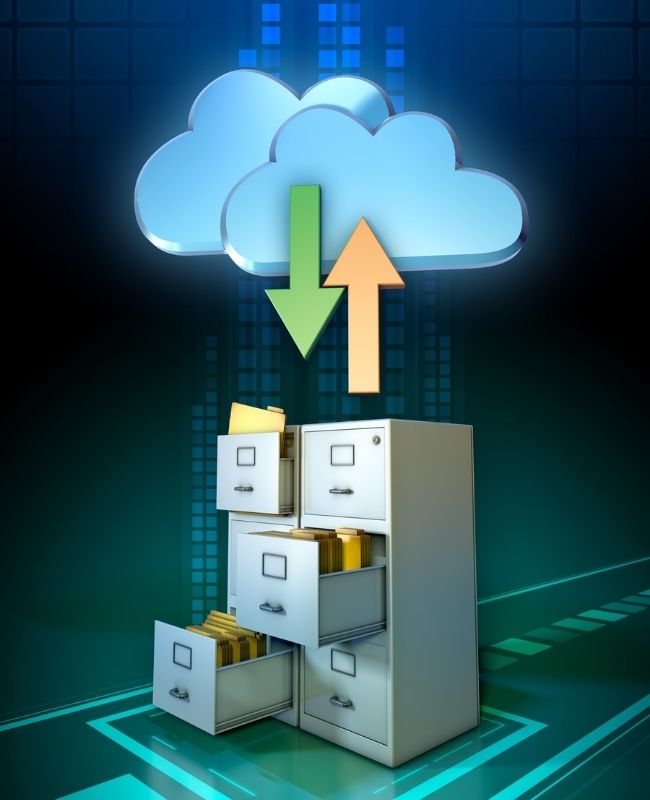 Local files and cloud storage